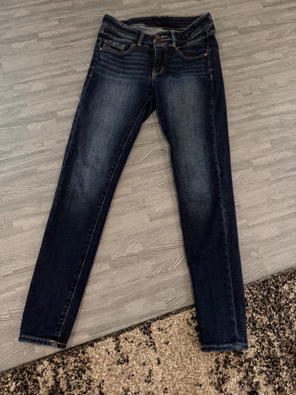 Buckle Dark Indigo Skinny Jeans
